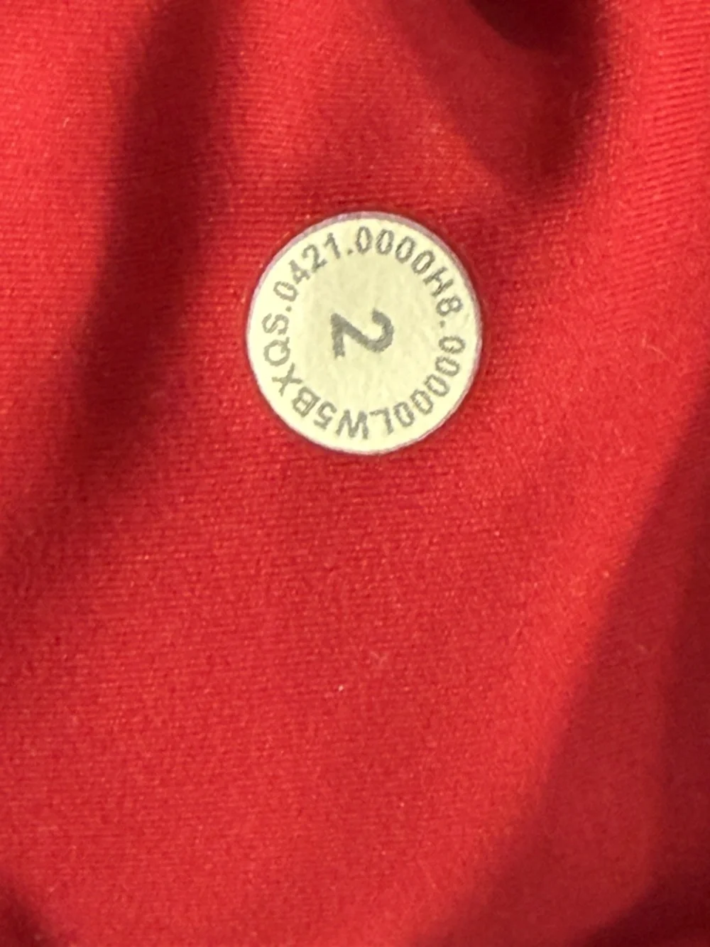 Lululemon Leggings - Size 2 - Bright Red - 25